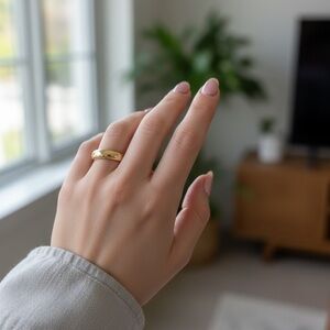 Elegant Gold Band Ring